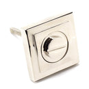 From The Anvil - Round Thumbturn Set (Square) - Polished Nickel - 45742 - Choice Handles
