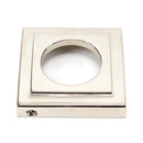 From The Anvil - Round Thumbturn Set (Square) - Polished Nickel - 45742 - Choice Handles