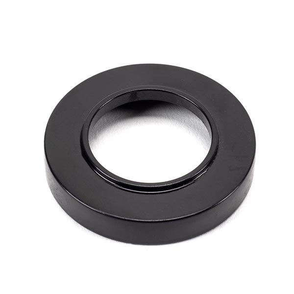 From The Anvil - Round Thumbturn Set (Plain) - Black - 45743 - Choice Handles