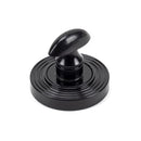 From The Anvil - Round Thumbturn Set (Beehive) - Black - 45745 - Choice Handles