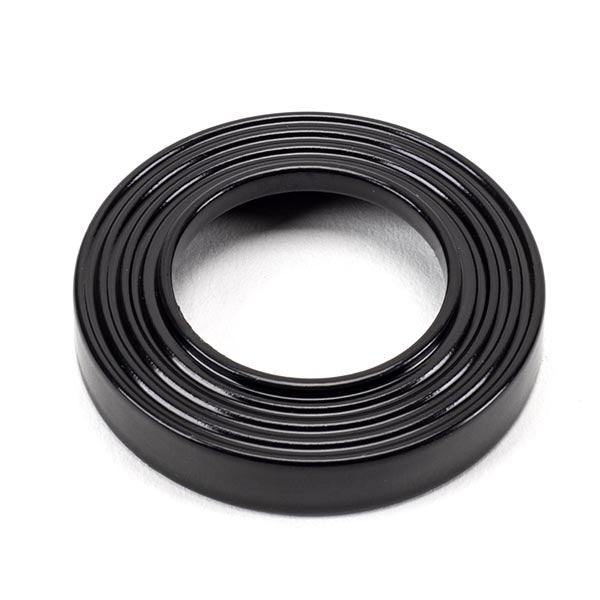From The Anvil - Round Thumbturn Set (Beehive) - Black - 45745 - Choice Handles
