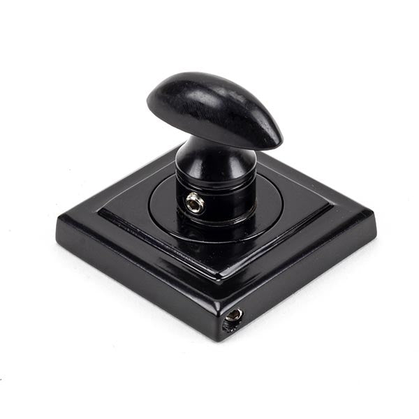 From The Anvil - Round Thumbturn Set (Square) - Black - 45746 - Choice Handles