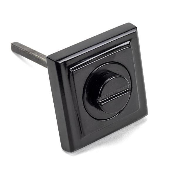 From The Anvil - Round Thumbturn Set (Square) - Black - 45746 - Choice Handles