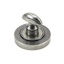 From The Anvil - Round Thumbturn Set (Plain) - Pewter Patina - 45751 - Choice Handles