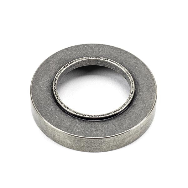 From The Anvil - Round Thumbturn Set (Plain) - Pewter Patina - 45751 - Choice Handles
