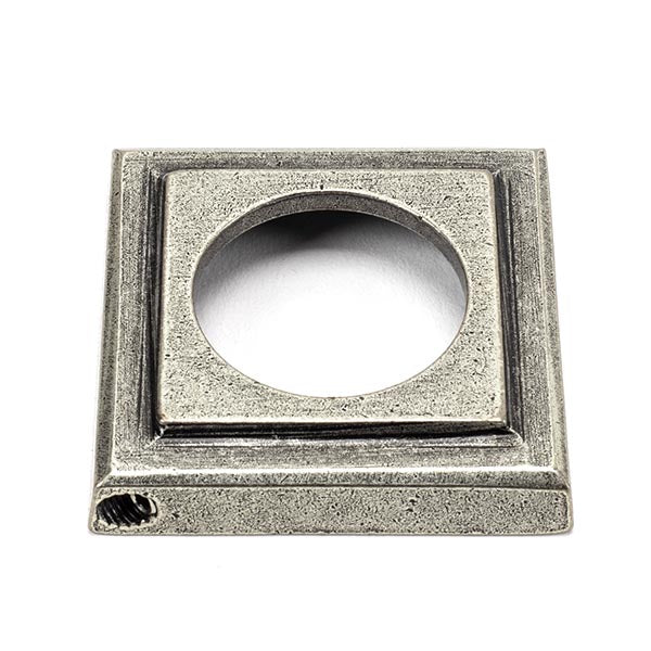 From The Anvil - Thumbturn Set (Square) - Pewter Patina - 45754 - Choice Handles