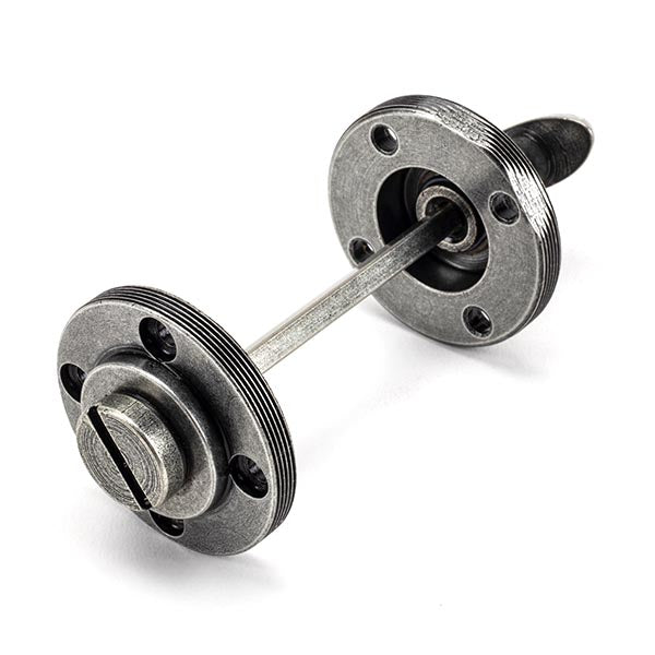 From The Anvil - Thumbturn Set (Square) - Pewter Patina - 45754 - Choice Handles