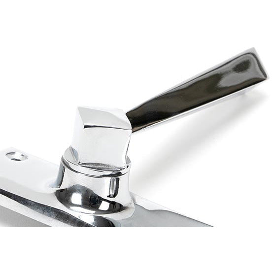 From The Anvil - Straight Lever Euro Lock Set - Polished Chrome - 45762 - Choice Handles
