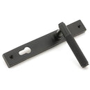 From The Anvil - Brompton Slimline Lever Espag. Lock Set - Aged Bronze - 45775 - Choice Handles