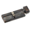 From The Anvil - 40/40 5pin Euro Cylinder/Thumbturn - Aged Bronze - 45848 - Choice Handles