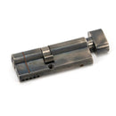 From The Anvil - 35/45T 5pin Euro Cylinder/Thumbturn - Pewter Patina - 45858 - Choice Handles