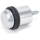 From The Anvil - Satin Chrome Floor Mounted Door Stop - Satin Chrome - 45909 - Choice Handles