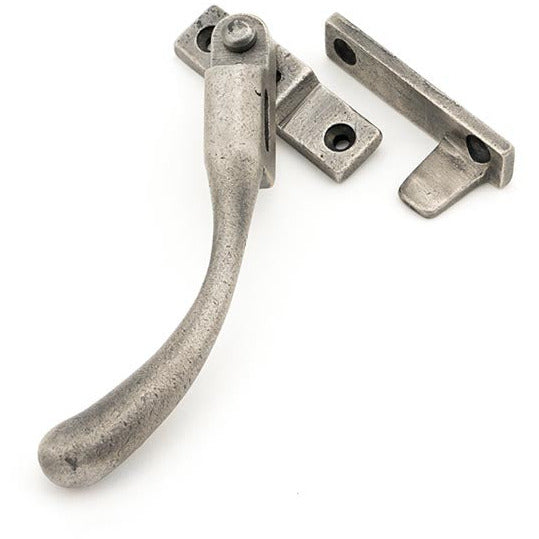 From The Anvil - Night-Vent Locking Peardrop Fastener - LH - Antique Pewter - 45912 - Choice Handles