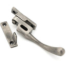 From The Anvil - Night-Vent Locking Peardrop Fastener - RH - Antique Pewter - 45913 - Choice Handles