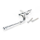 From The Anvil - Hammered Newbury Espag - RH - Polished Chrome - 45919 - Choice Handles