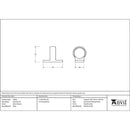 From The Anvil - Sash Eye Lift - Aged Bronze - 45934 - Choice Handles