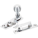 From The Anvil - Beehive Sash Hook Fastener - Polished Chrome - 45938 - Choice Handles