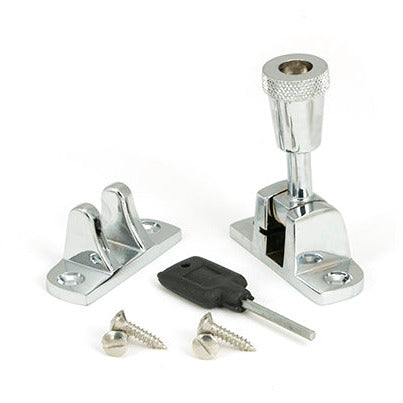 From The Anvil - Brompton Brighton Fastener (Radiused) - Polished Chrome - 45944 - Choice Handles