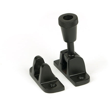 From The Anvil - Brompton Brighton Fastener (Radiused) - Aged Bronze - 45945 - Choice Handles