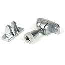 From The Anvil - Brompton Brighton Fastener (Radiused) - Satin Chrome - 45946 - Choice Handles
