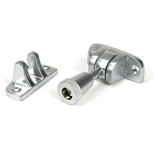 From The Anvil - Brompton Brighton Fastener (Radiused) - Satin Chrome - 45946 - Choice Handles
