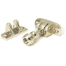 From The Anvil - Prestbury Brighton Fastener (Radiused) - Polished Nickel - 45948 - Choice Handles