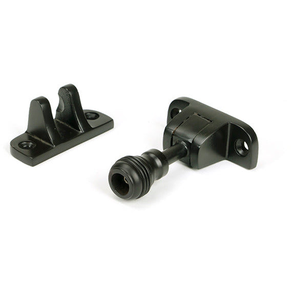 From The Anvil - Prestbury Brighton Fastener (Radiused) - Aged Bronze - 45950 - Choice Handles