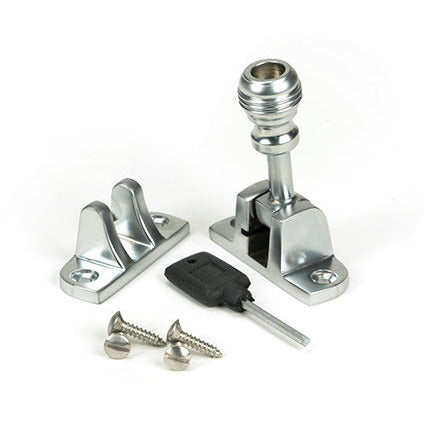 From The Anvil - Prestbury Brighton Fastener (Radiused) - Satin Chrome - 45951 - Choice Handles