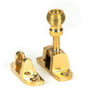 From The Anvil - Beehive Brighton Fastener (Radiused) - Polished Brass - 45952 - Choice Handles