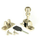 From The Anvil - Beehive Brighton Fastener (Radiused) - Polished Nickel - 45953 - Choice Handles