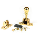 From The Anvil - Mushroom Brighton Fastener (Radiused) - Polished Brass - 45957 - Choice Handles