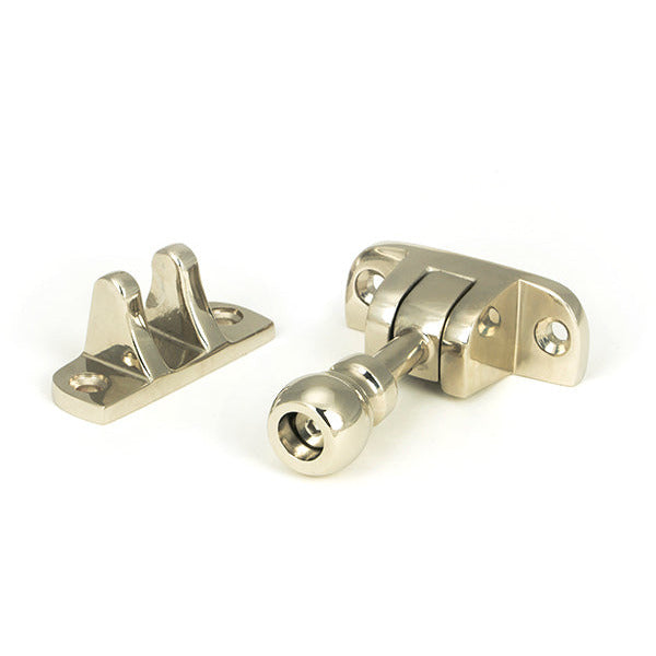 From The Anvil - Mushroom Brighton Fastener (Radiused) - Polished Nickel - 45958 - Choice Handles