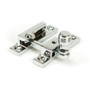 From The Anvil - Prestbury Quadrant Fastener - Narrow - Polished Chrome - 45989 - Choice Handles
