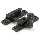 From The Anvil - Prestbury Quadrant Fastener - Narrow - Aged Bronze - 45990 - Choice Handles