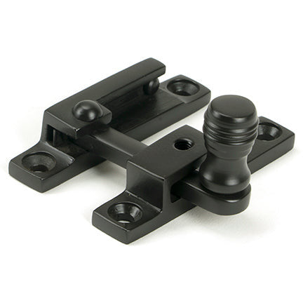 From The Anvil - Prestbury Quadrant Fastener - Narrow - Aged Bronze - 45990 - Choice Handles