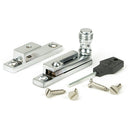 From The Anvil - Prestbury Quadrant Fastener - Narrow - Satin Chrome - 45991 - Choice Handles