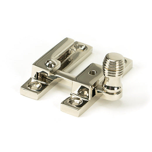 From The Anvil - Beehive Quadrant Fastener - Narrow - Polished Nickel - 45993 - Choice Handles