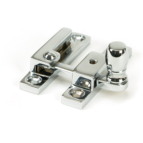 From The Anvil - Mushroom Quadrant Fastener - Narrow - Polished Chrome - 45999 - Choice Handles