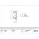 From The Anvil - Fitch Fastener - Polished Brass - 46016 - Choice Handles