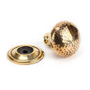From The Anvil - Hammered Mushroom Cabinet Knob 32mm - Aged Brass - 46021 - Choice Handles