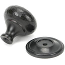 From The Anvil - Hammered Mushroom Cabinet Knob 38mm - Aged Bronze - 46029 - Choice Handles