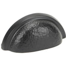 From The Anvil - Hammered Regency Concealed Drawer Pull - Aged Bronze - 46044 - Choice Handles