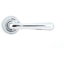 From The Anvil - Newbury Lever on Rose Set (Plain) - Polished Chrome - 46053 - Choice Handles