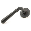 From The Anvil - Newbury Lever on Rose Set (Plain) - Aged Bronze - 46061 - Choice Handles