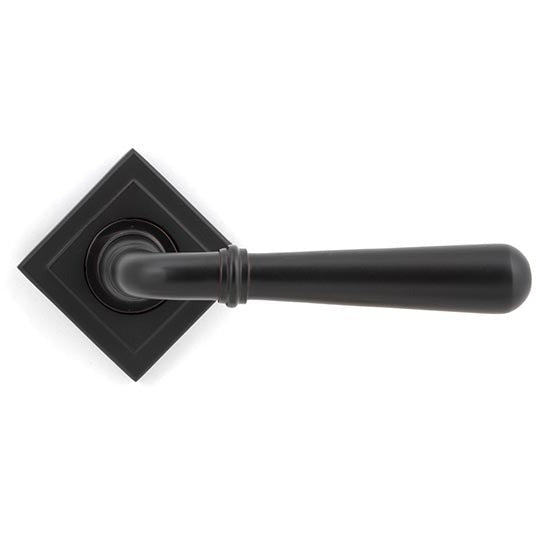 From The Anvil - Newbury Lever on Rose Set (Square) - Aged Bronze - 46064 - Choice Handles