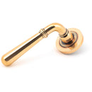 From The Anvil - Newbury Lever on Rose Set (Plain) - Polished Bronze - 46065 - Choice Handles