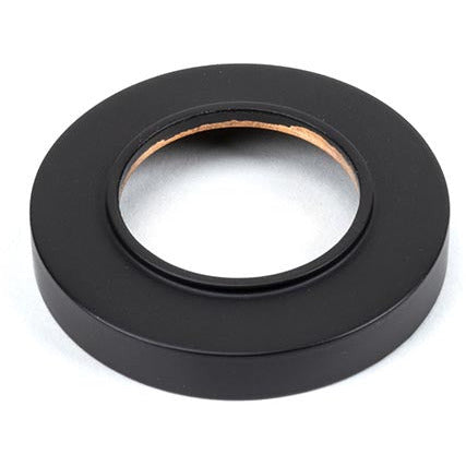 From The Anvil - Avon Round Lever on Rose Set (Plain) - Aged Bronze - 46089 - Choice Handles