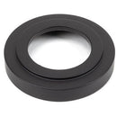 From The Anvil - Avon Round Lever on Rose Set (Art Deco) - Aged Bronze - 46090 - Choice Handles