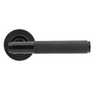 From The Anvil - Brompton Lever on Rose Set (Beehive) - Aged Bronze - 46099 - Choice Handles