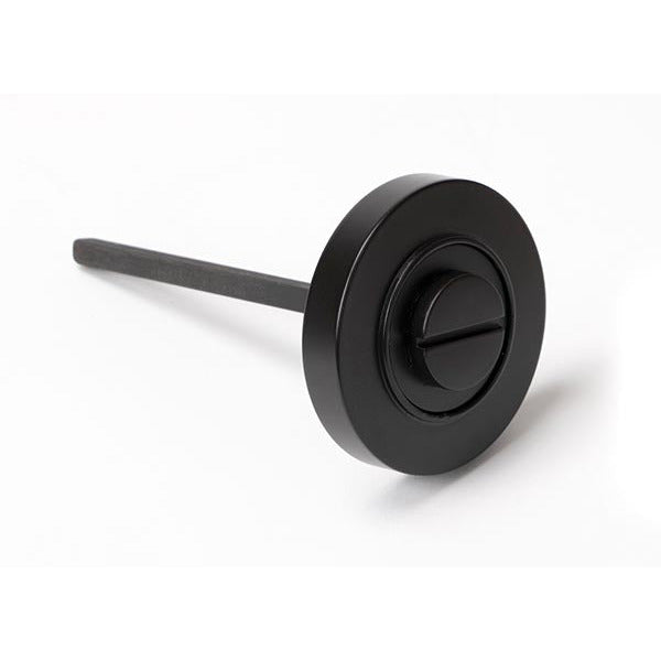 From The Anvil - Round Thumbturn Set (Plain) - Aged Bronze - 46105 - Choice Handles